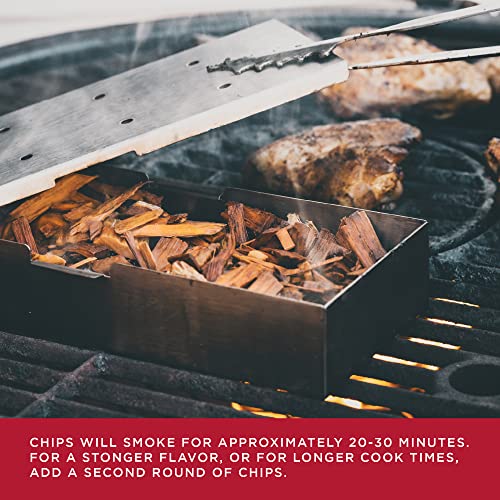 Fire & Flavor Premium 100% All Natural Hardwood Smoking Chips, Works With All Grills, Cherry - Thumbnail 6