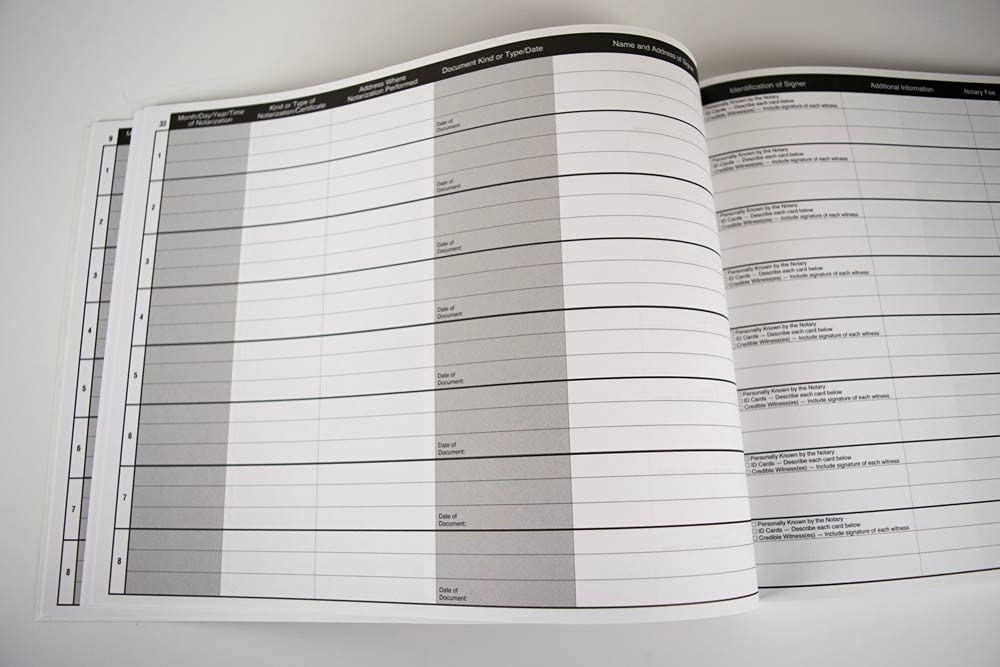 Blumberg's Law Products Official Journal of Notarial Acts without Privacy Guard Published by National Notary Association (Softcover 5-Pack)      Office Product