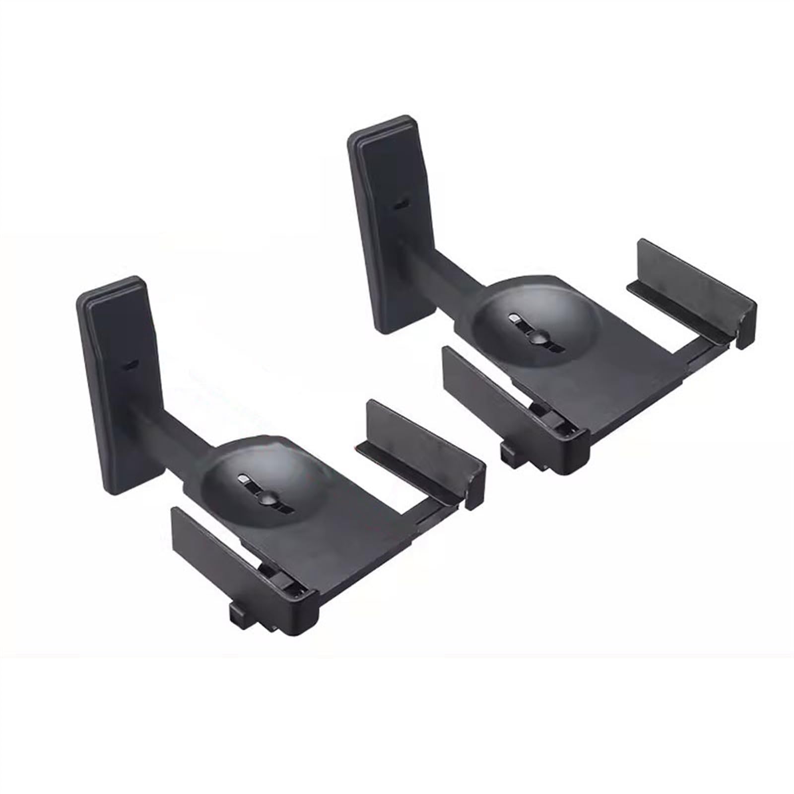 Supporto per altoparlante Vassoio for staffa da parete for altoparlante Staffa audio ad angolo regolabile Supporti for scrivania for registrazione surround HIFI(27CM)