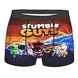 Oudrspo Stumble for Guys Boxershorts für Jungen – Hängemattenunterwäsche mit Balltasche und Stütztasche für Herren Large
