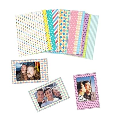 BEPSYOM Set de 40 Pegatinas de película, Pegatinas de película en Color, Pegatinas para Marcos de Fotos, Mini cámara de película, Pegatinas para Marcos de Fotos | Ya disponible en tu tienda friki favorita! En mundofriki.es!