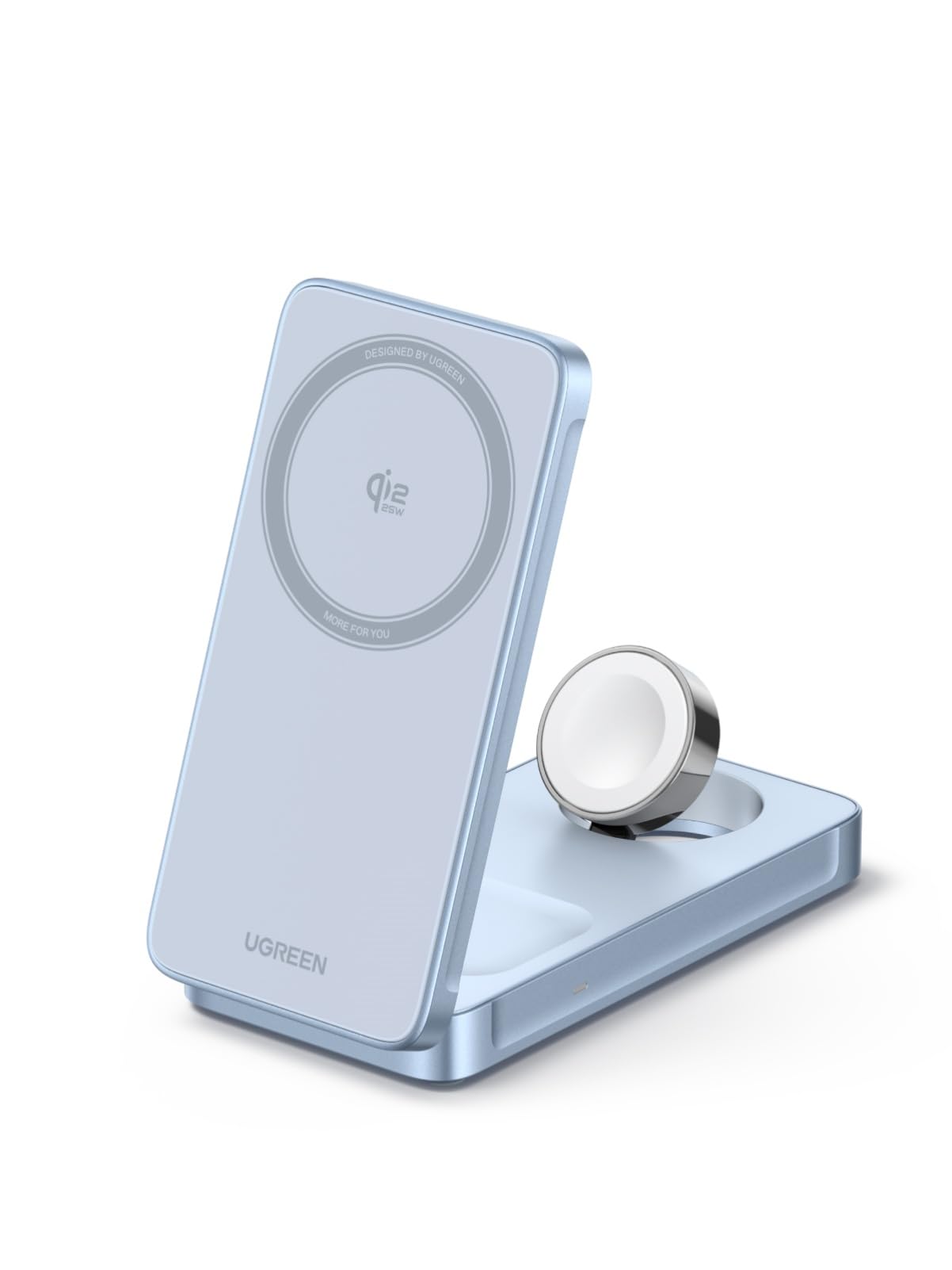 UGREEN MagFlow 2-in-1 Wireless Charger 25W