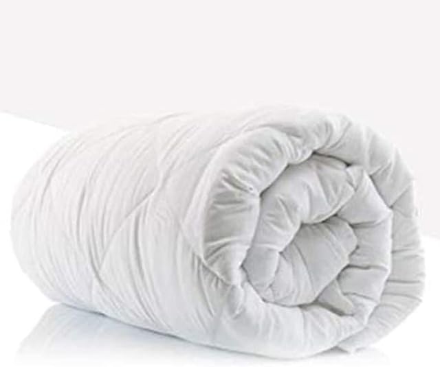 Sleep&Snuggle Super Corovin value Hollowfibre DUVET/QUILT Non woven cover - Anti-Allergy, Luxurious soft touch Lightweight Duvet, Hypoallergenic (10.5, Single)