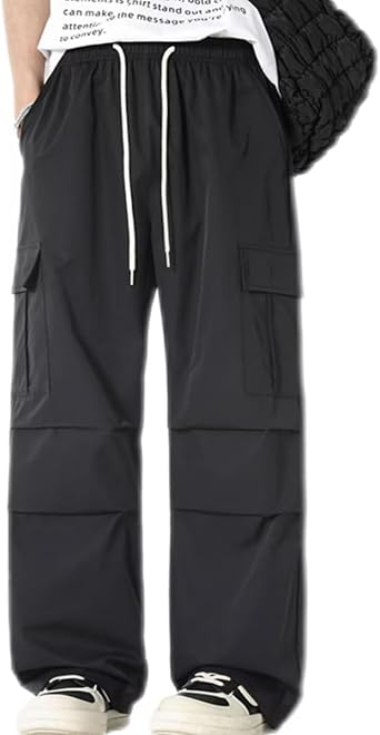 Women Cargo Pants Harajuku Hip Hop Causal Loose Fit Y2k Pants Vintage Boyfriends Style