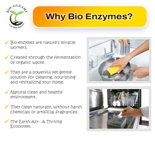 Image of Bio-Enzime Based Dishwash Gel Yellow Lemon & active salt, Refreshing, Antibacterial, Leaves no residue,Fast Cleaner for all types of Utensils, Dishwasher Liquid, Refill Can (5L)