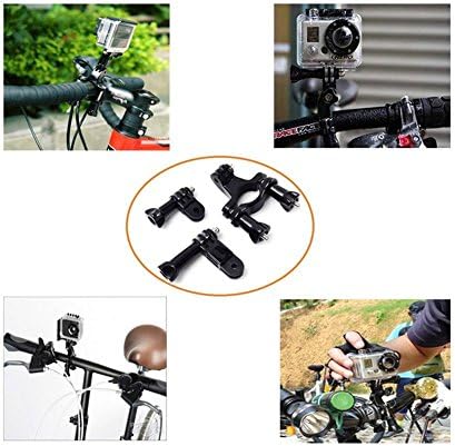 YEHOLDING Upgraded 25 in 1 Action Camera Accessory Kit Compatible with GoPro Hero 11 10 9 8 Max 7 6 5 Black Session Fusion Silver White DJI Insta360 SJCAM Campark AKASO APEMAN and Other Action Cameras