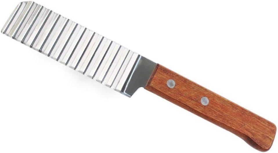 Wave Potato Cutter Slicer Fruit Vegetable Knife Stainless Steel Carrot Edged Knife Kitchen Gadget Cooking Tools Accessories
