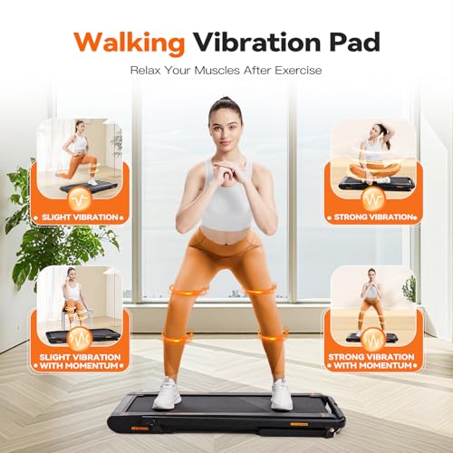 Sperax 4 in 1 Foldable Walking Vibration Pad with 6% Incline,7.5 MPH Treadmills for Home with Remote Control, 3.0HP Walking Pad Treadmill with APP by Sperax - Image 4