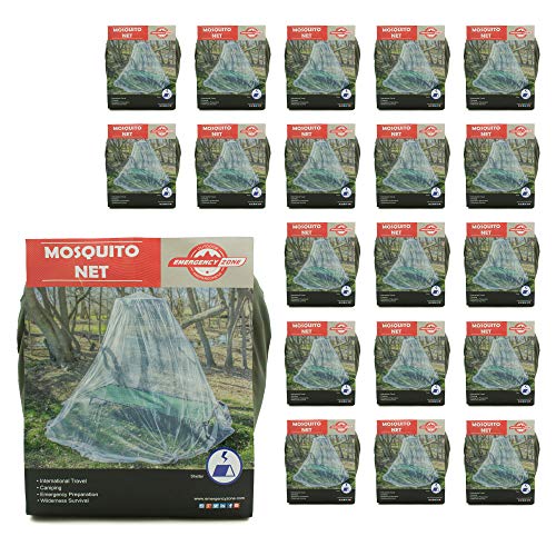Emergency Zone Canopy Insect Shelter. 20 Pack