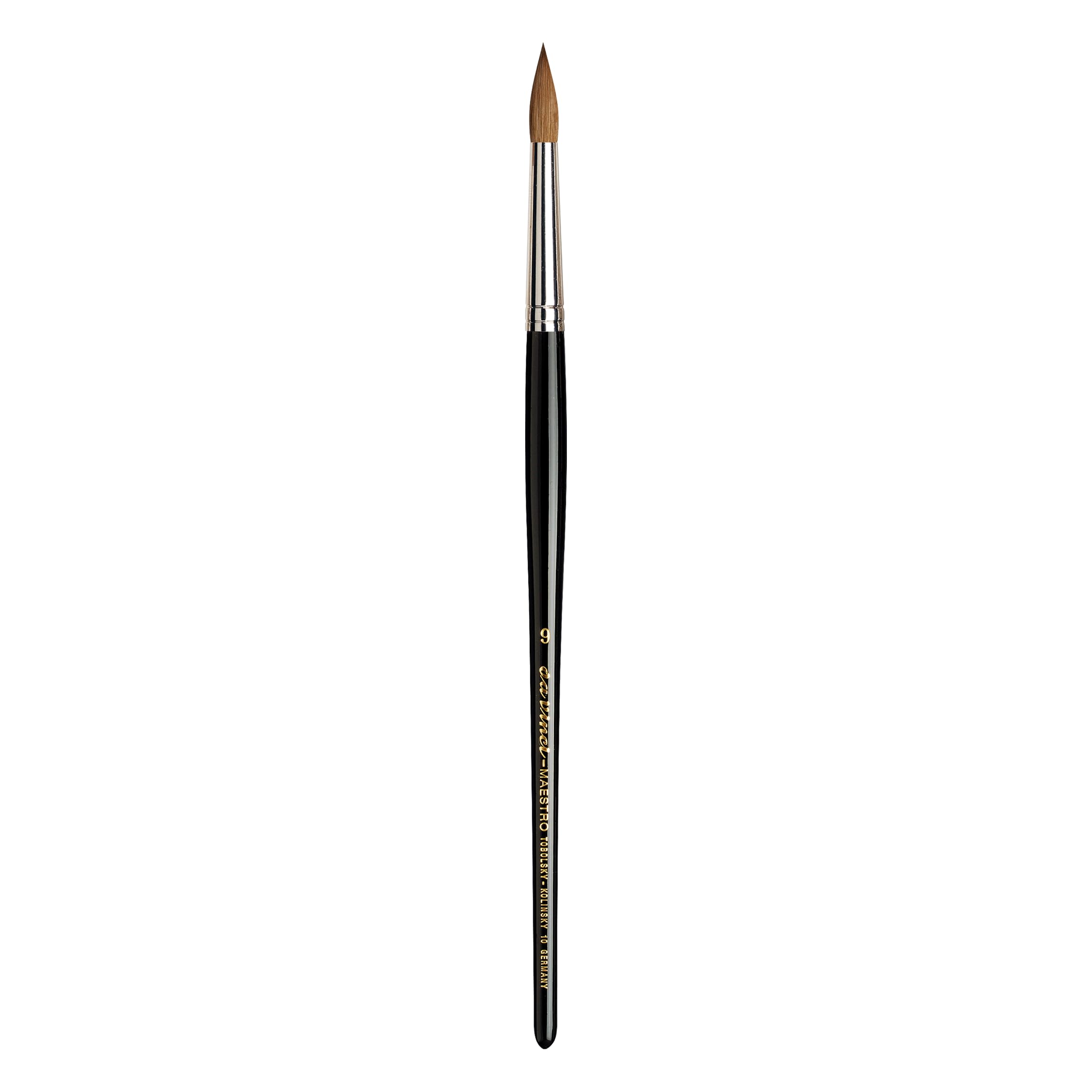 da Vinci Watercolor Series 10 Maestro Paint Brush, Round Kolinsky Red Sable, Size 9