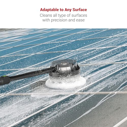 Image of DYLECT Rotary Brush Kit for High Pressure Washer - Spinning Brush Head for Deep Cleaning | Gentle on Paint, Tough on Dirt (Compatible with All dylect Pressure Washer only)