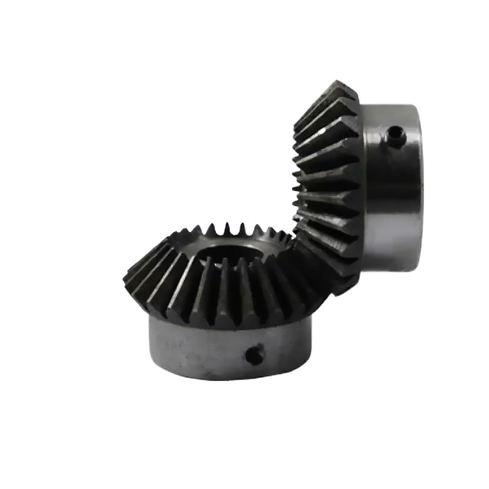 2 piezas 1 módulo 15 dientes 1M 15T engranajes cónicos con orificio interior 5 mm 6 mm 7 mm 8 mm engranaje de metal 90 grados(6mm)