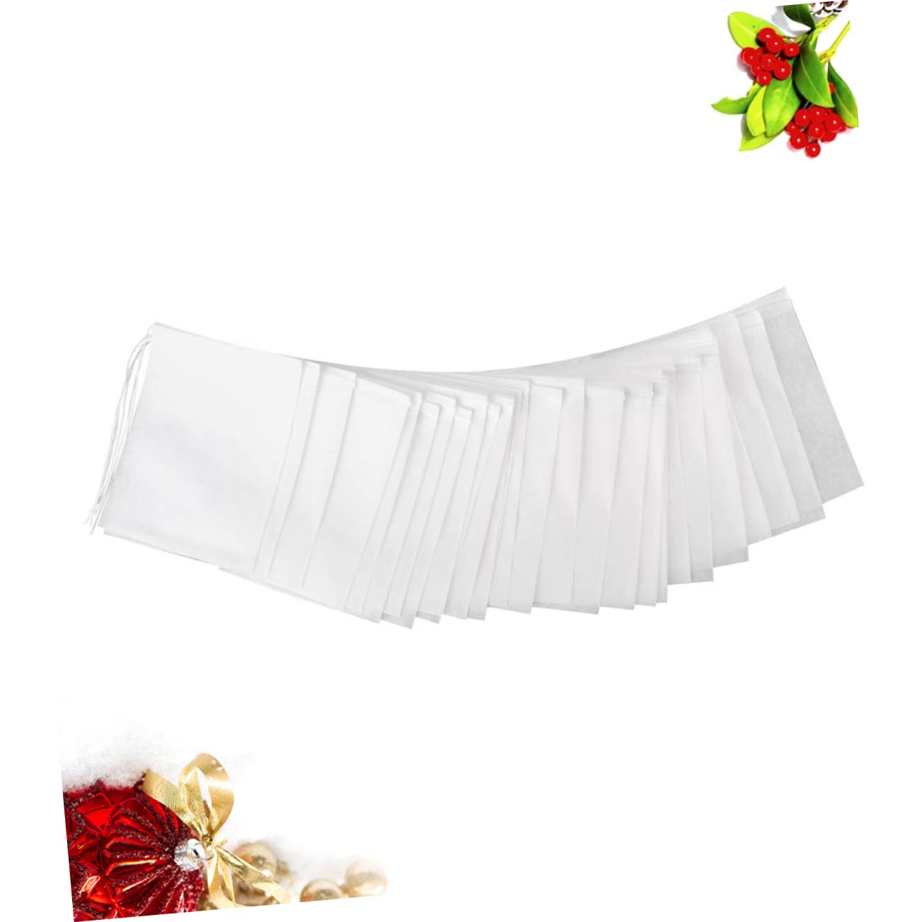 MAGICLULU 600piezas Bolsas De Té Vacías Cordón Filtros De Papel Para Infusiones Para Té Suelto y Diseño Práctico y Duradero
