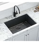 Ruvati 30-inch Undermount Gunmetal Black Stainless Steel Kitchen Sink 16 Gauge Single Bowl - RVH6...
