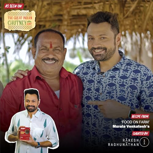 Image of Chutnefy Dosakaya /Yellow Cucumber Chutney | Curated by Rakesh Raghunathan | Andhra Style | 100% Natural | Pack of 2 * 75gms (Dry) | Add Water to make 225ml | 4-5 Serving Per Pack | No Preservative