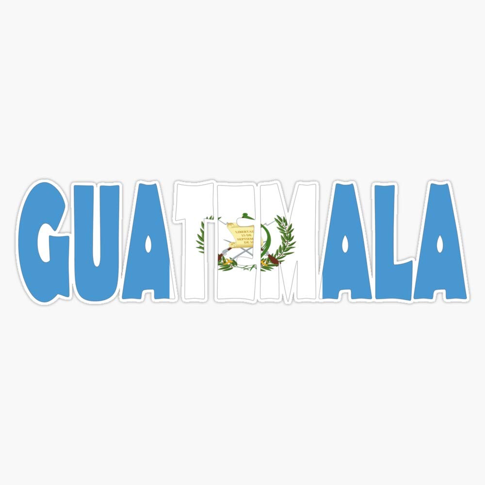 Guatemala Decal Vinyl Bumper Sticker 5