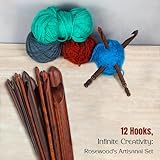 Zoom IMG-1 brainmart uncinetti in palissandro set Zoom IMG-1 brainmart uncinetti in palissandro set