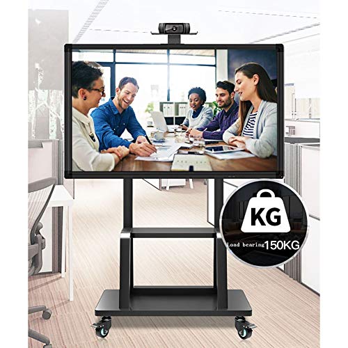 Soporte móvil universal para TV 32"-100" ajustable en altura miniatura 3
