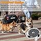 Verstellbare Hundeleine Hunde Doppelleine mit 2 Karabiner 2 Rings Reflektierend, 2.6m Multifunktionale Hundeleine für Große Hunde und Mittelgroße Hunde