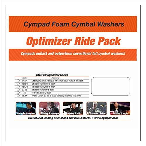 Cympad Optimizer Ride Foam Cymbal Washer (Or) #TOP6