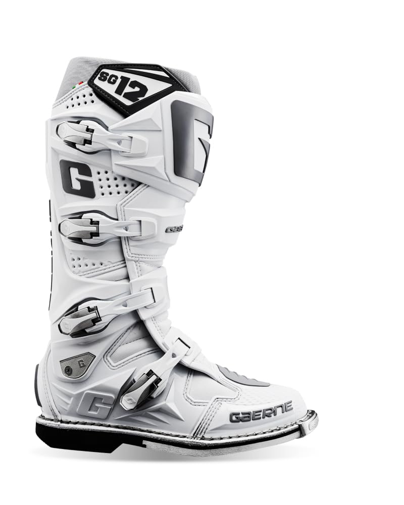 Amazon.com: Gaerne SG-12 Boots - 13/White/Orange : Automotive