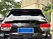 MUNALP Rear Mid Spoiler+Roof Spoiler for Jeep Grand Cherokee Wk2 2013-2022 All Models Trunk Duck Spoiler Compatible with Laredo, Overland, SRT, Limited, Trackhawk (Glossy Black)