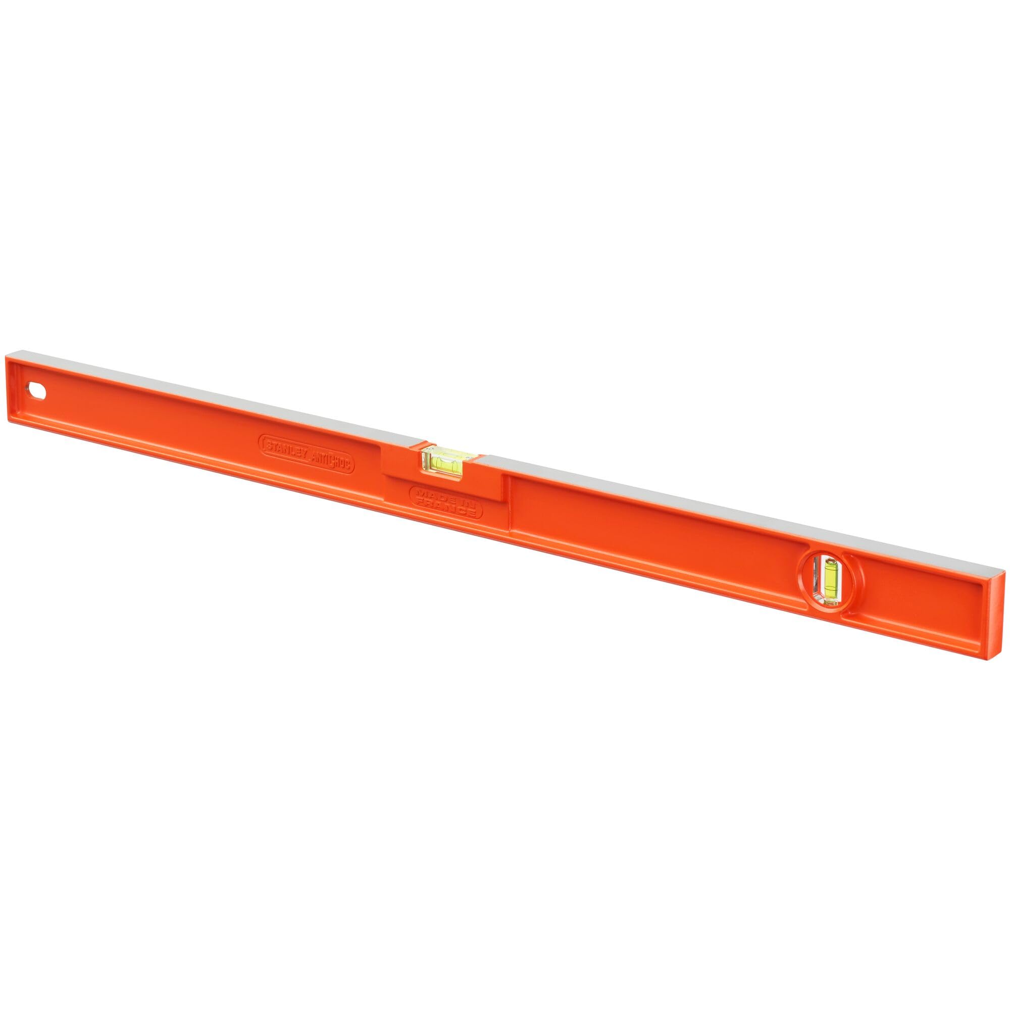Stanley FatMax poziomica Antichoc TMLH (50 cm, aluminium, ergonomiczny design, poziomica pozioma/pionowa) 1-42-252