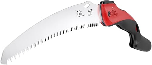 Miniatura 4 de FELCO Sierra de podar plegable 604  Sierra curvada de tracción para poda de árboles y corte elevado  Cortador de ramas de árbol  Sierra de mano