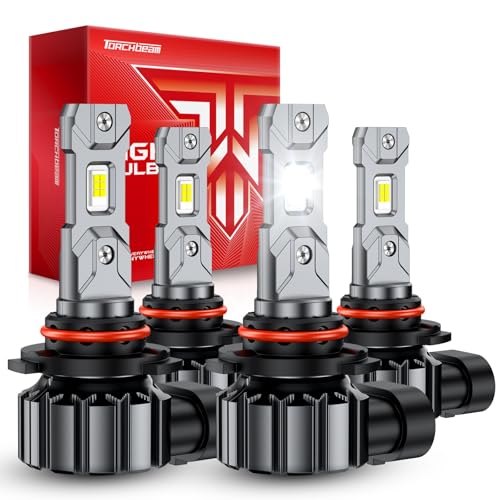 Image of Torchbeam 9005 9006 LED Bulbs Combo 112000LM 2026 Model 6500K White Light 4 Pack