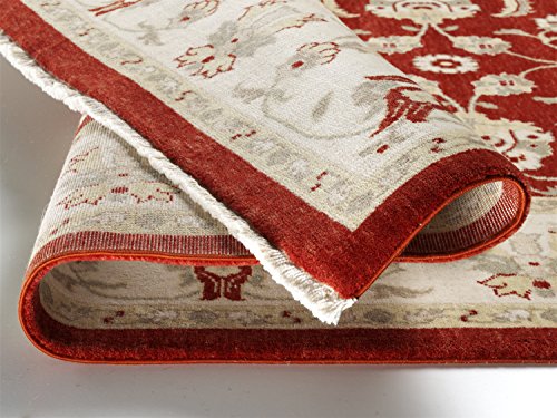 CASPARA YASMIN Ziegler klassischer Orientteppich Wolle in rost-creme, Größe: 250x300 cm – Bild 5