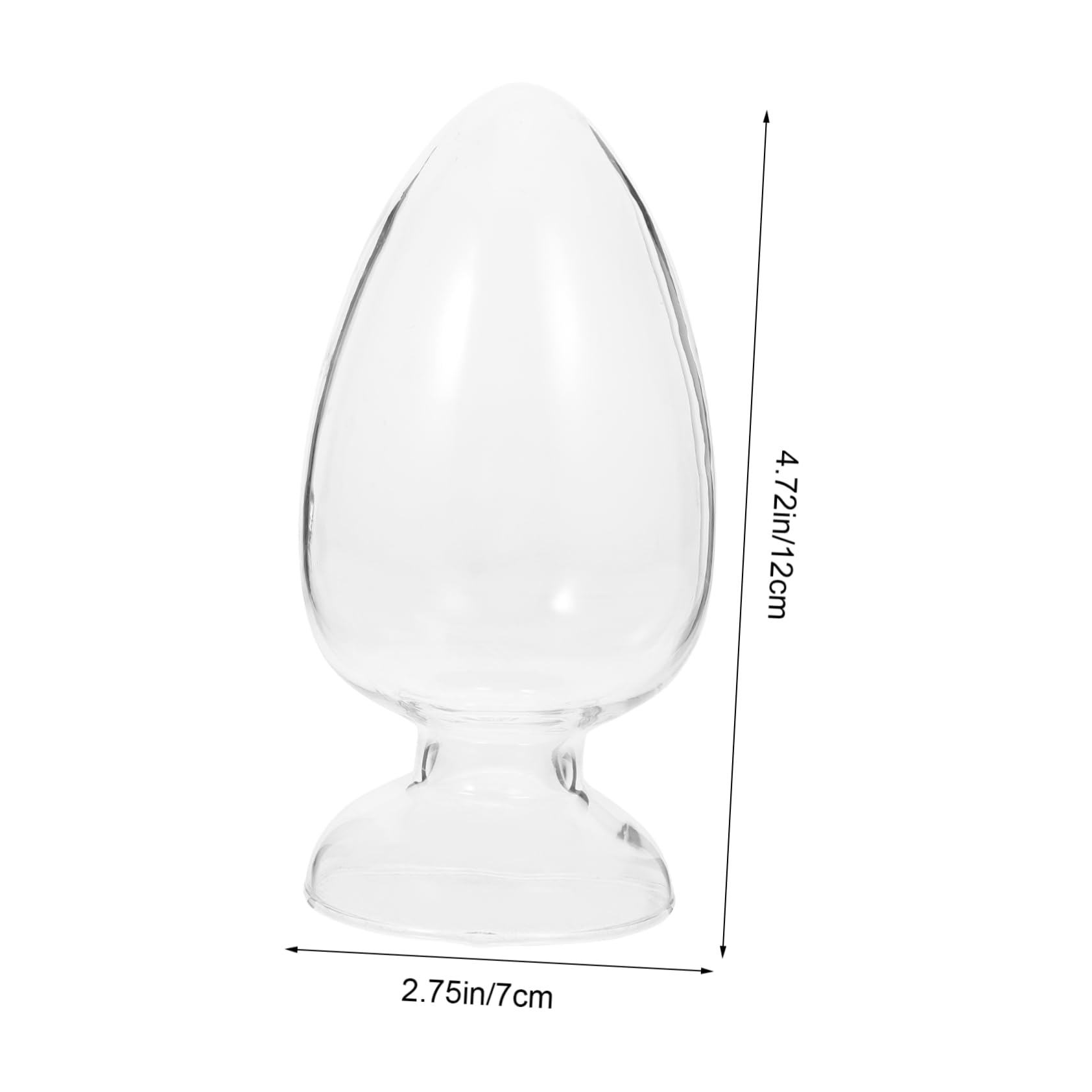 PRETYZOOM 2Pcs Conical Glass Laboratory Storage Bottles Smooth Surface Design for Display and Exhibiting Research Results for Scientific Use and Sample Storage