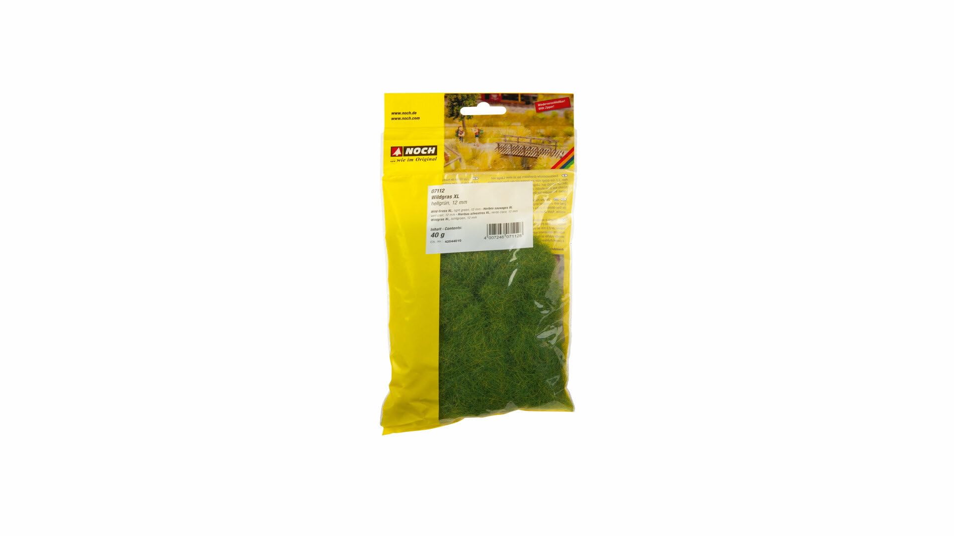 Noch 07112 12 mm Wild Grass Light Green Landscape Modelling (X-Large)