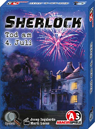 Preisvergleich Produktbild ABACUSSPIELE 48192 - Sherlock - Tod am 4. Juli, Kartenspiel