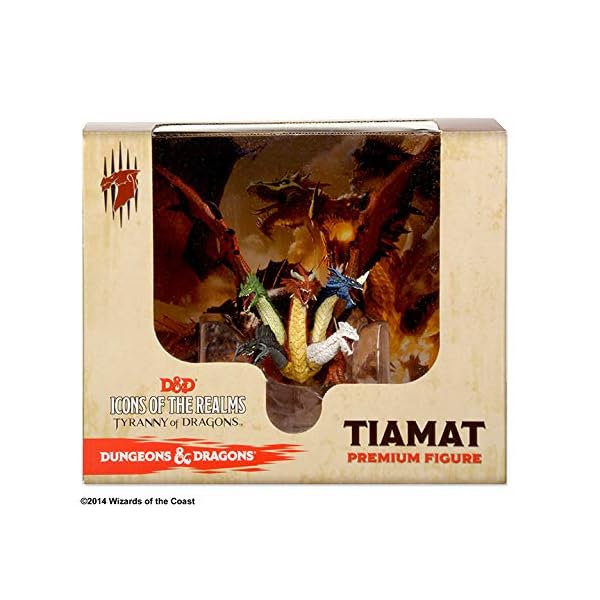 Dungeons and Dragons D and D Fantasy Miniatures Icons of the Realms Tiamat Board Game