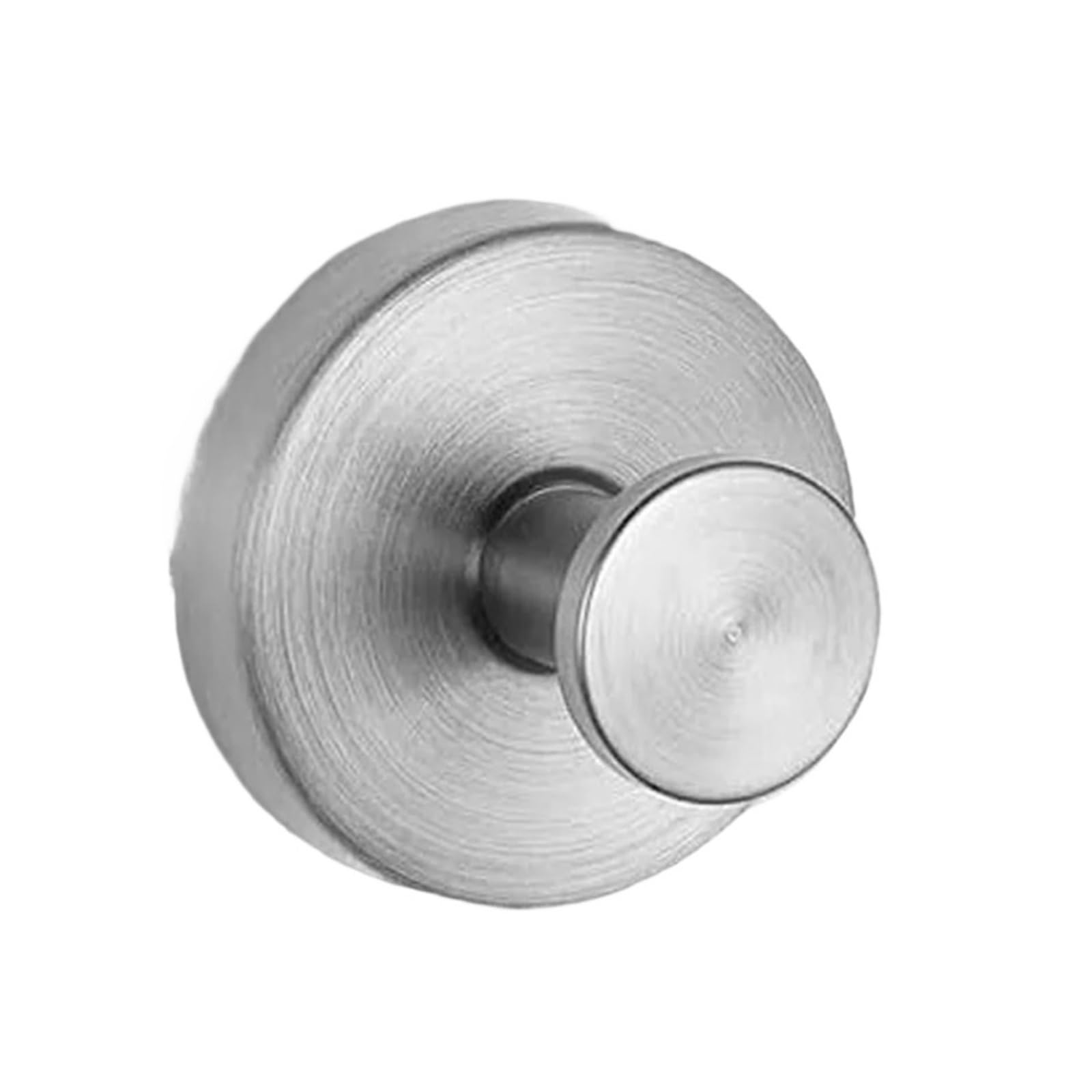 YUSUZH 8pcs Hanger for Wreaths Traceless Suction Cup Hooks for No-Drill Holder Shower Hook Bathroom Clothes and Hats Door for Bathroom & Kitchen(Silver)
