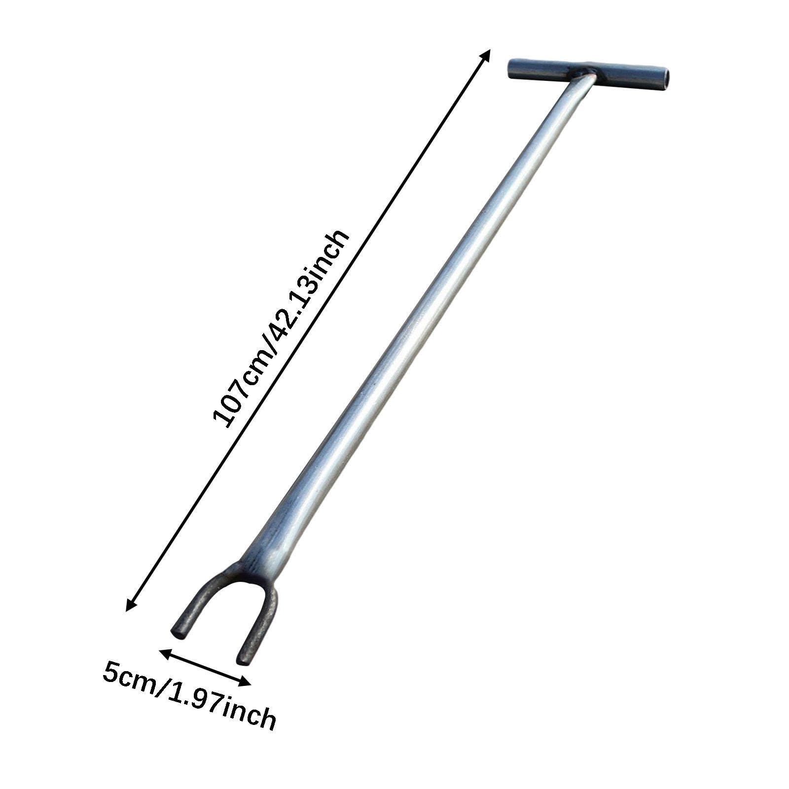 predolo Llave de Válvula de Medidor de Agua, Herramienta Manual Ergonómica, Práctica, Resistente, Herramienta de Apertura de Válvula de Plomería, Llave de Cie, Apertura de 5cm