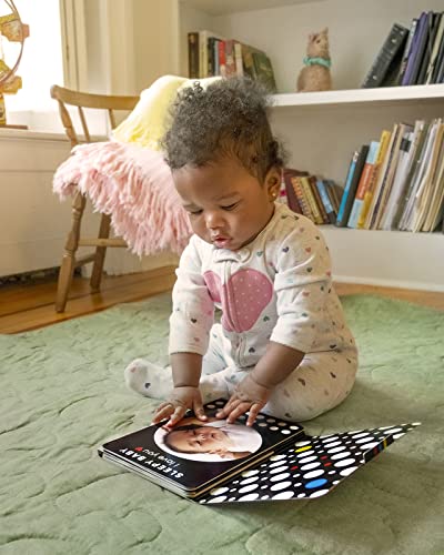 Image of Tummy Time!: A High-Contrast Fold-Out Book with Mirror for Babies