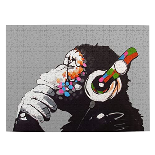 500s[X WO\[pY Banksy oNV[ S pY  ؐ puzzle lC  Ǐ CeA XWO\[pY mߋ q l Jigsaw A[gt[ 3852cm [P[Xt av[g