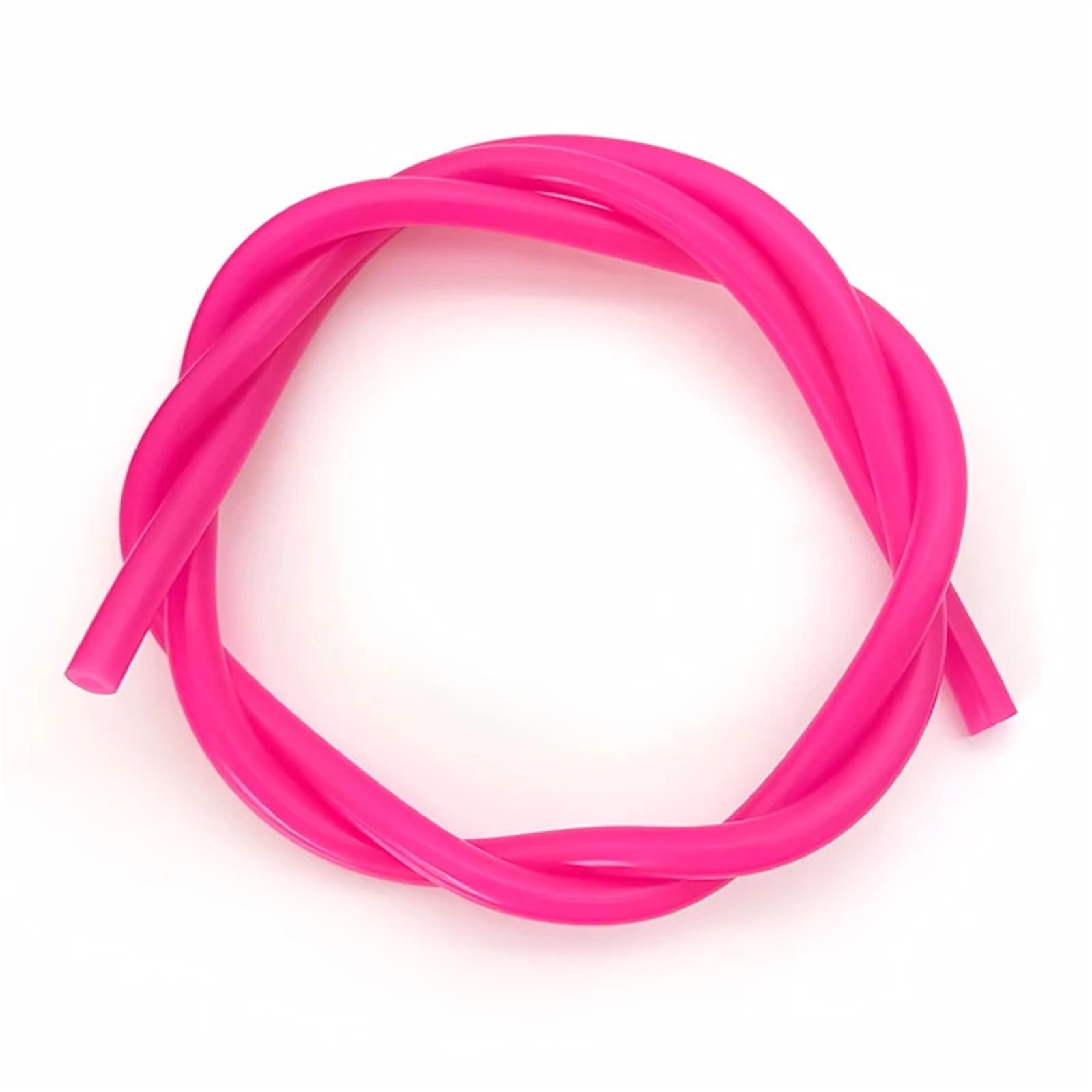 Rubber Tubing Heat Resistant Colorful Food Grade Silicone Tube ID 4 5 6 7 8 9 10 12 16mm 1M Odorless Anti-Ageing Soft Drink Water Hose Hose(Rose,1M_OD 8XID 5MM)