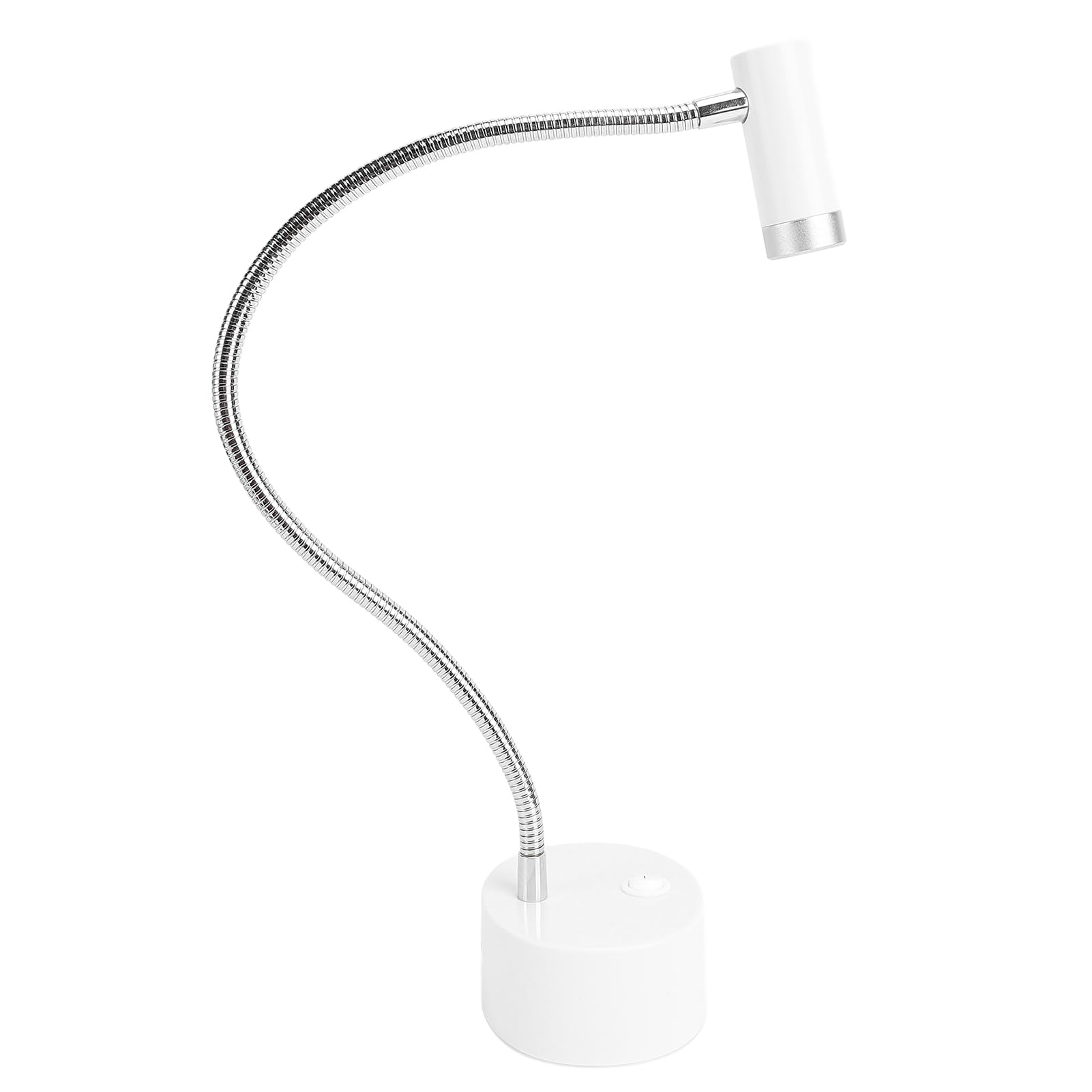 GLOGLOW Lampada per Unghie, Luce a Collo di Cigno Ricaricabile, Lampada per Unghie in Gel Ad Asciugatura Rapida con Controllo Touch per Uso Domestico e Professionale