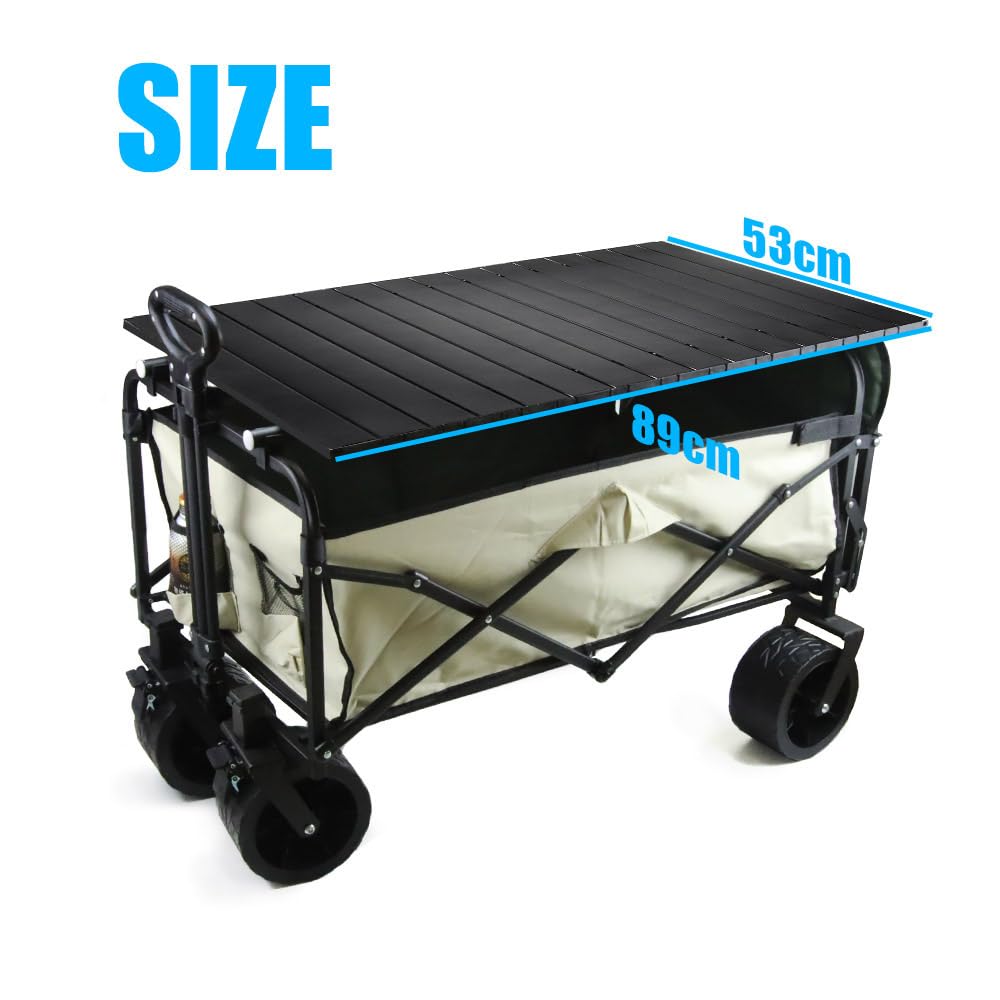 Amazon.co.jp: キャリーワゴン テーブル付き 2WAY 大容量180L耐