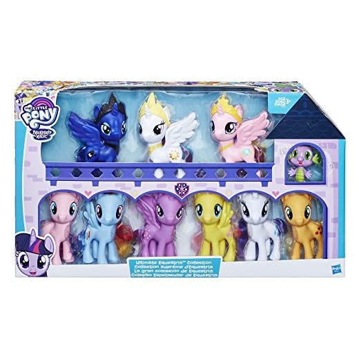 My Little Pony E2443 Friendship is Magic Toys Ultimate Equestria Collection Spike the Dragon “ Kids Ages 3 and Up, Multicolor