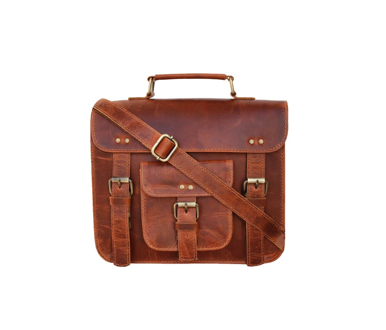 Jaald Vintage Leather Satchel