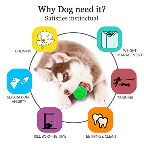 Dog-Balls-Squeaky-Small-Dog-Toys-Puppy-Toys-Dog-Chew-Toy-for-Small-Medium-Dogs-Interactive-Durable-Toys-Chewing-Cleaning-Teeth-Rubber-Dog-Ball-Pet-Teething