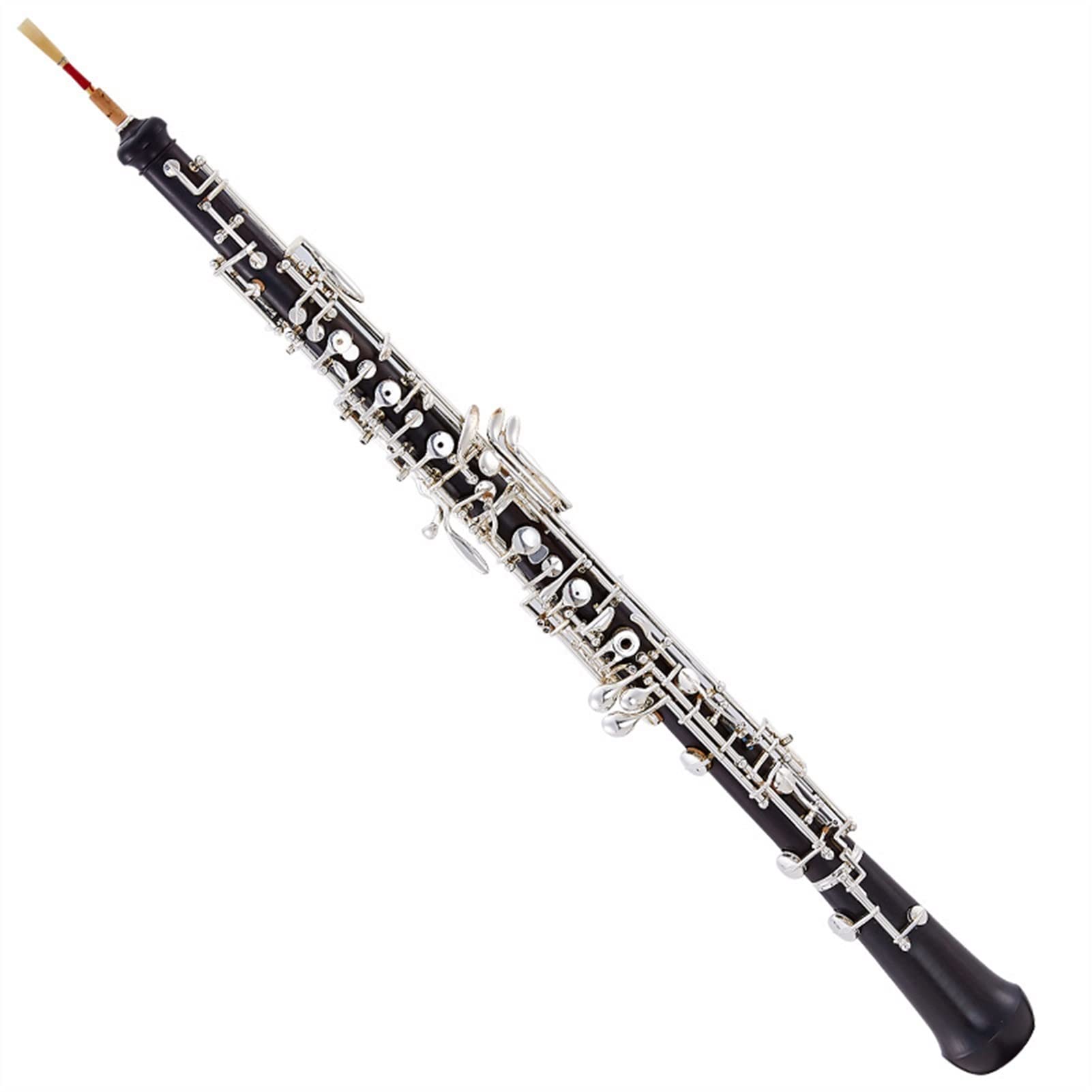 Strumento Oboe Corpo Ebano Semiautomatico per Oboe in C Principiante di Oboe