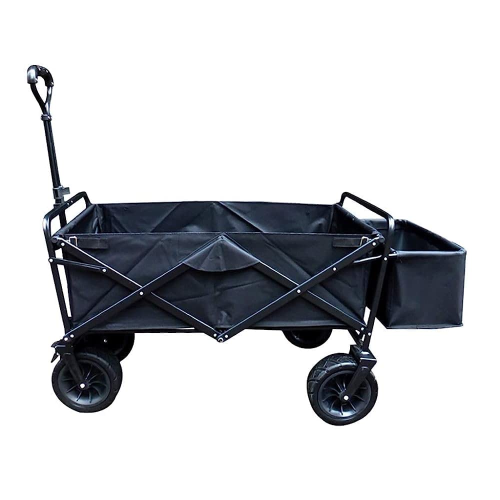 Handcart Folding Garden Trolley Cart Heavy Duty Wagon Multi-Function Shoppi