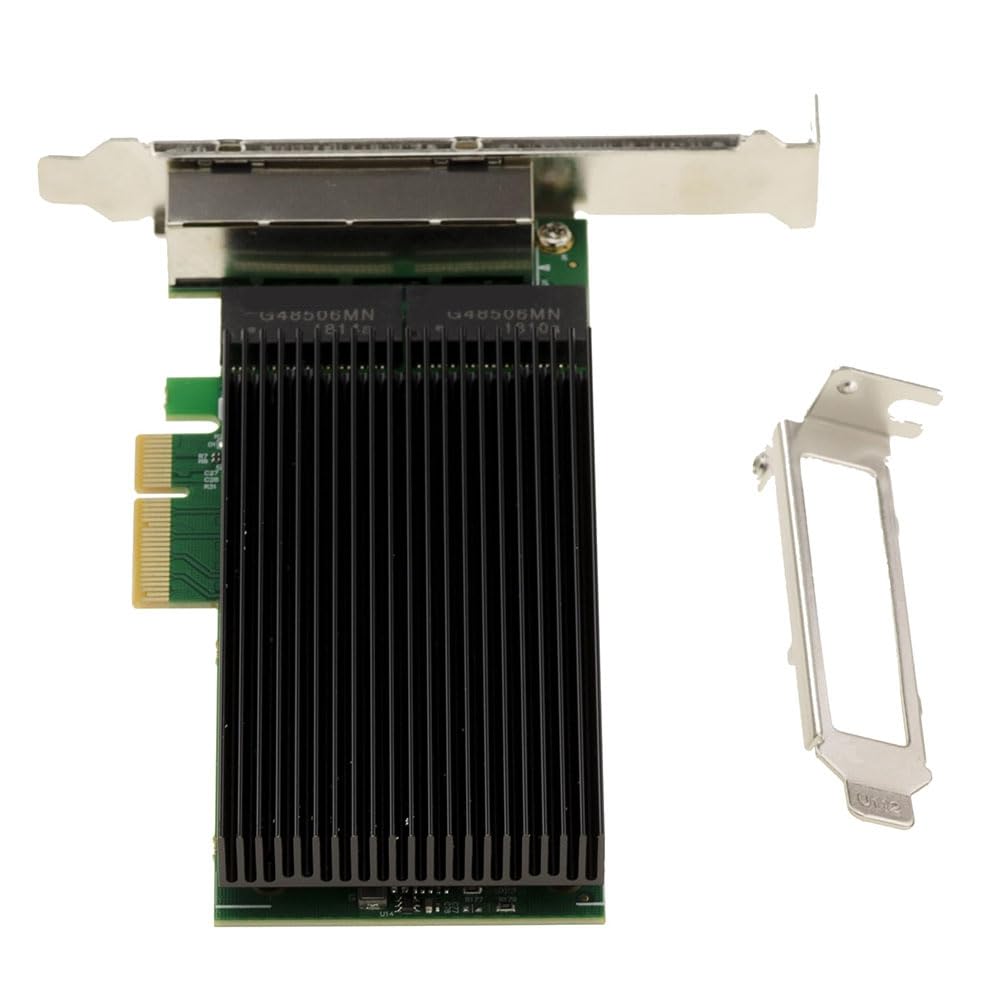 Controller di Rete Scheda PCIe 2.5G X4 LAN Gigabit Ethernet 4 Porte RJ45 Supporto Chipset Quadruplo 10 100 1000 2500 1G 2.5G