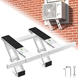 CZMIYRPY Window AC Bracket Air Conditioner Support Bracket No Drilling Heavy Duty AC Brackets for Windows Fit Single and Double-Hung Windows Hold Up to 220lbs