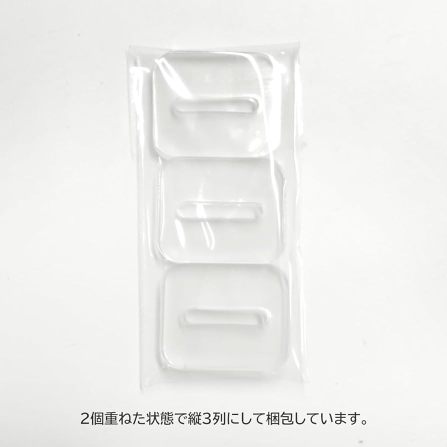 Amazon.co.jp: ホークアイ 柔らかい 透明 ラバスト スタンド 6個セット