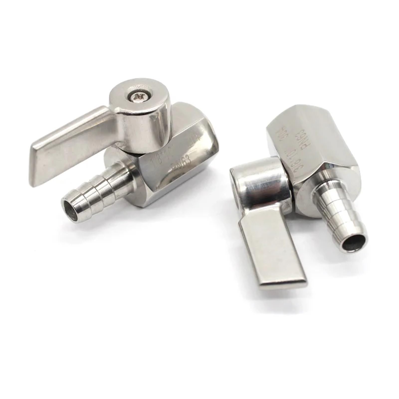 1 x zawór kulowy 1/8" do 3/4" ze stali nierdzewnej SUS 304 (1I2inchX10mm 148g)